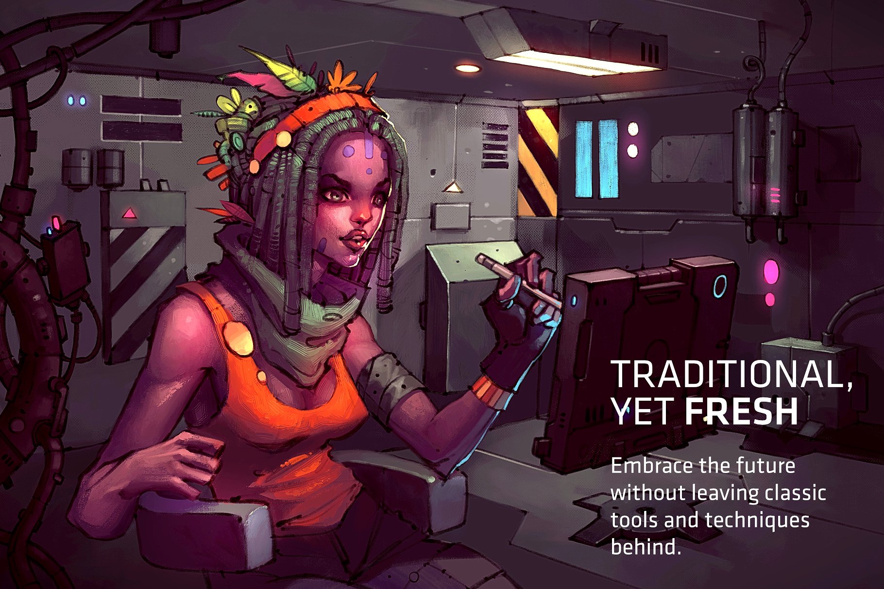 超级手绘插画Procreate笔刷 Canvas X – Procreate Brush Pack插图(5)