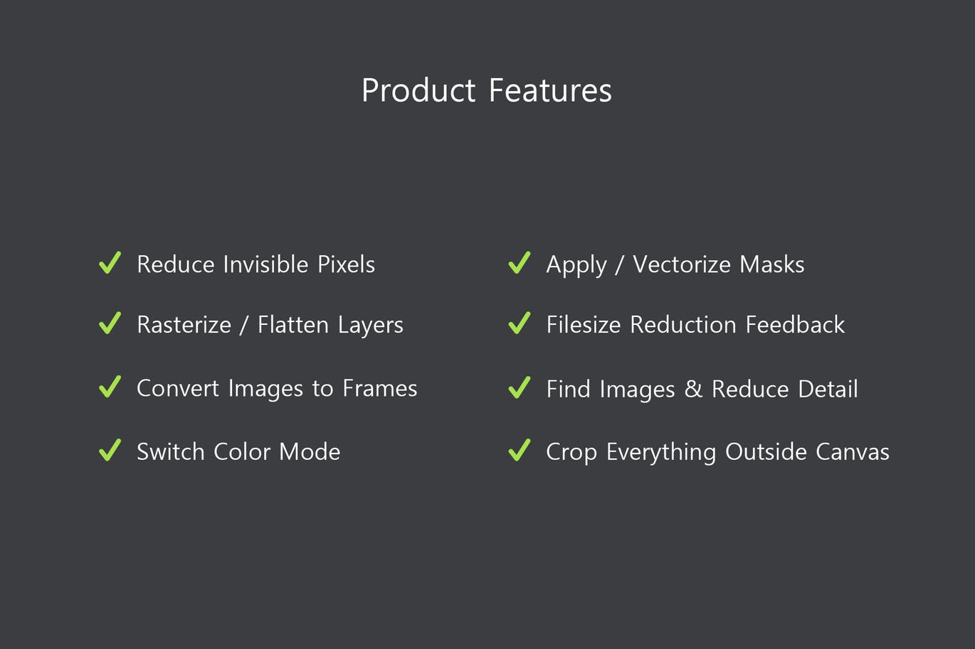 PSD文件无损压缩瘦身利器 Smaller PSD – Filesize Reduce Kit插图(6)