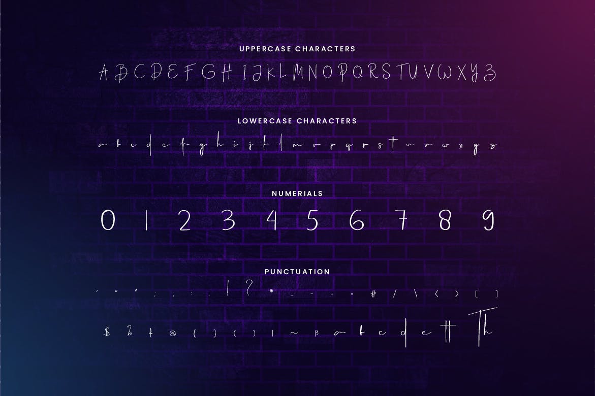 优雅英文连笔签名书法字体下载 Carlantans – Elegant Signature Font插图(1)