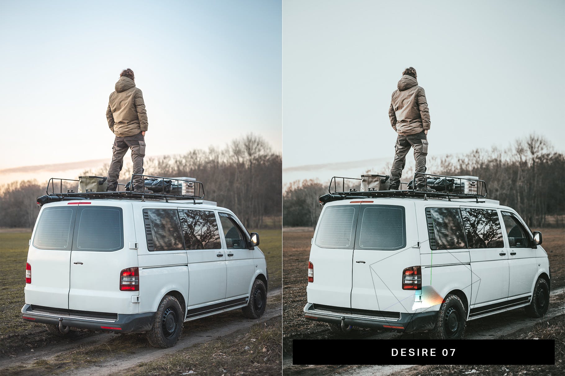 50款旅行照片电影色调滤镜素材库精选LR预设 50 Travel Filmmaker Lightroom Presets and LUTs插图(3)