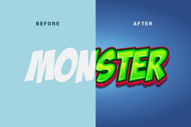 创意游戏字体设计特效AI图层样式v2 Game Styles for Illustrator V2插图(1)