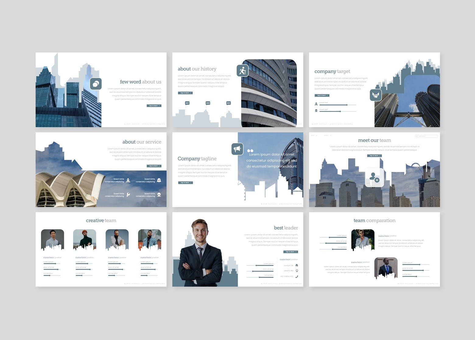 企业推介会演讲稿公司简介Keynote幻灯片模板 Metrovo – Keynote Template插图(2)