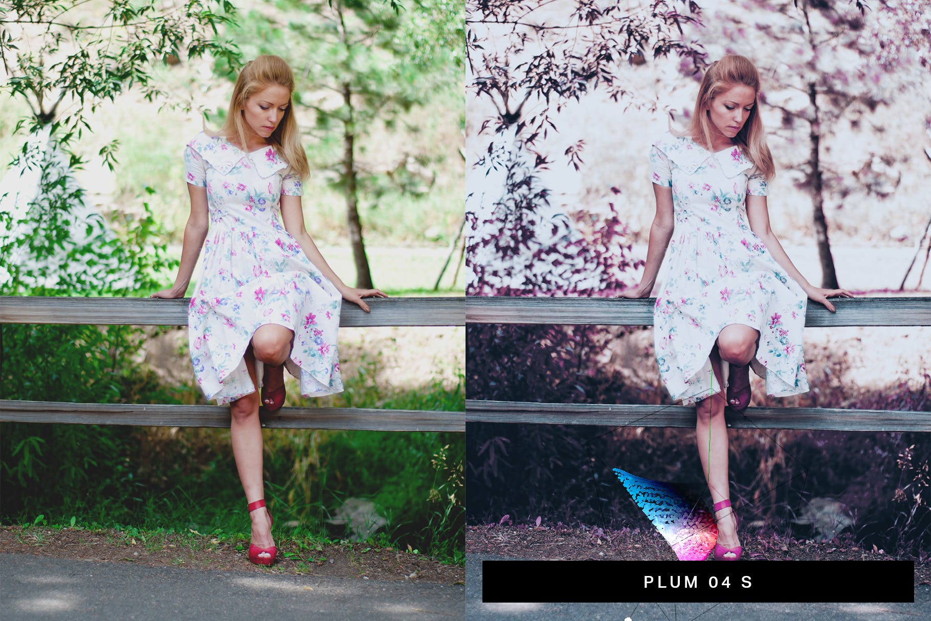 50款优雅紫色调照片调色滤镜素材库精选LR预设 50 Tranquil Purple Lightroom Presets and LUTs插图(2)