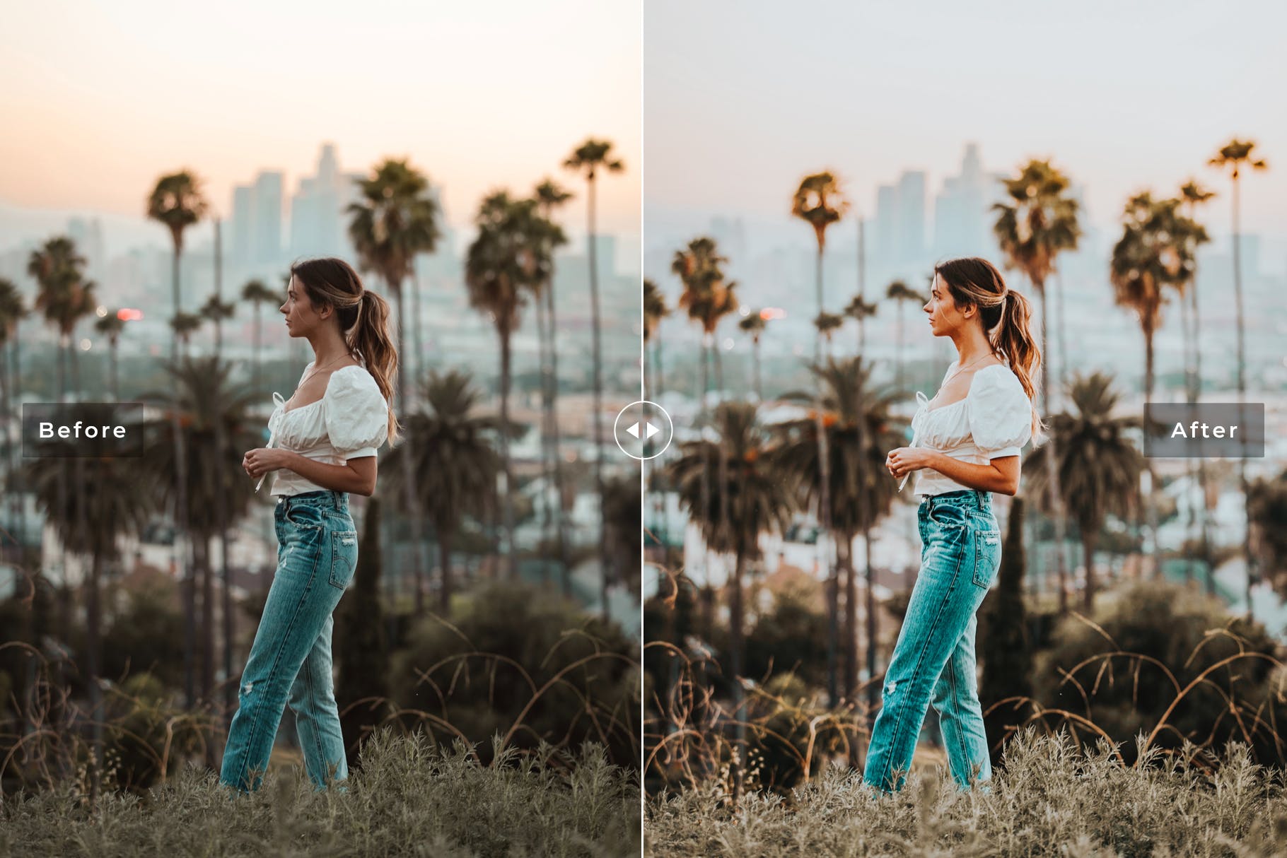 自然质朴暖色系人像摄影后期处理LR调色预设 Cali Blogger Mobile & Desktop Lightroom Presets插图(5)