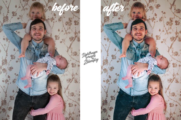 人像肖像摄影暖色调色LR预设 ULYANA –  Lightroom Presets by Zelensky插图(6)