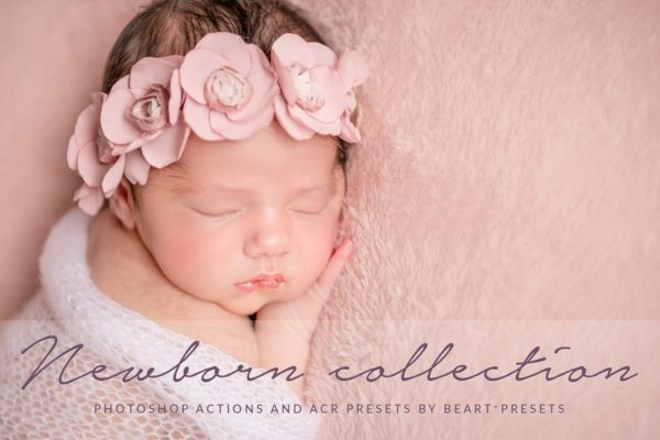 婴儿&amp;儿童摄影照片后期处理PS动作 Baby &amp; Child Photoshop Actions