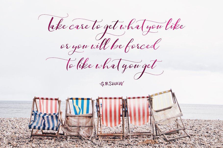 手写现代书法字体 Catedral – Script Font插图(3)