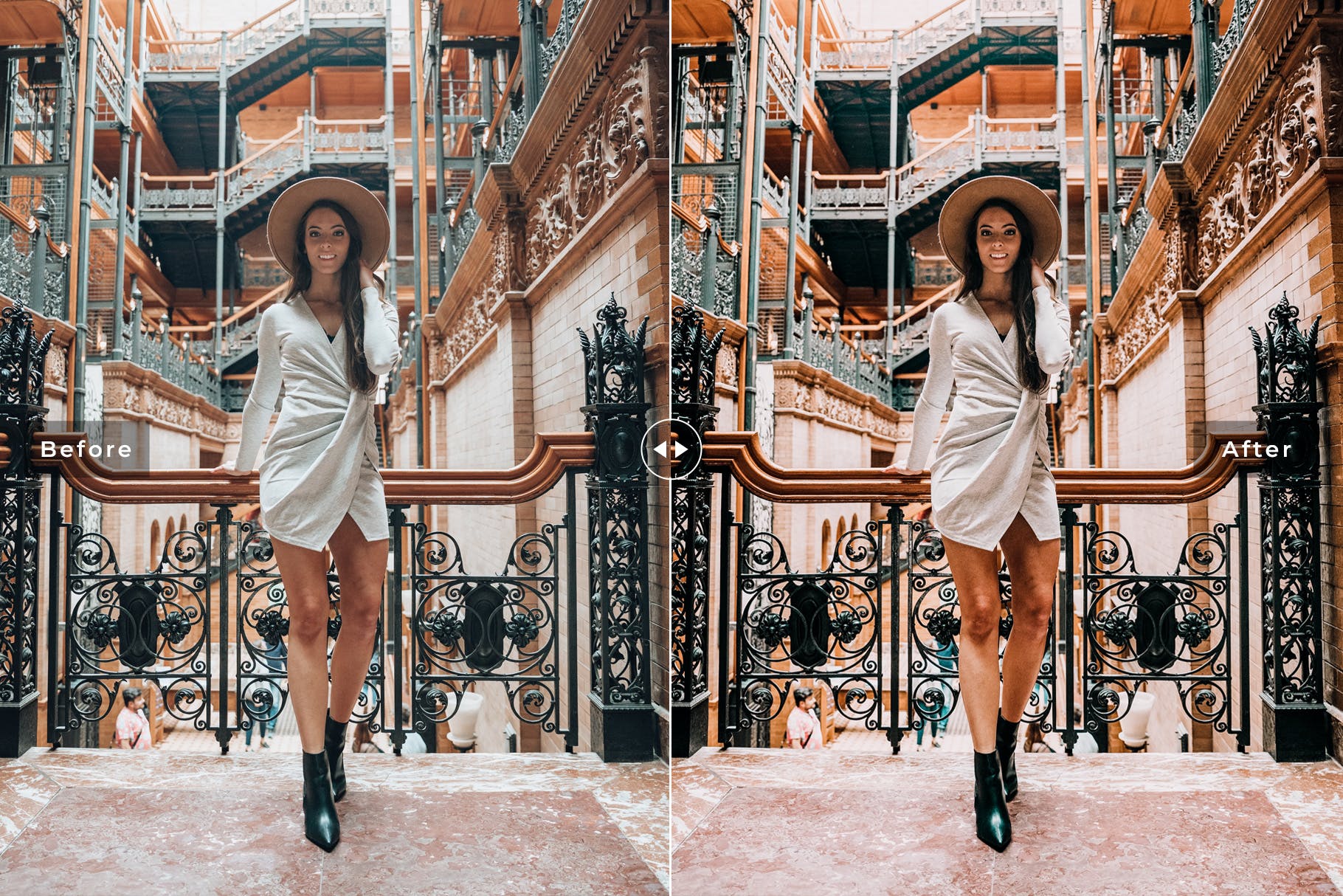 明亮暖色调风格照片滤镜素材库精选LR预设 Positano Mobile & Desktop Lightroom Presets插图(2)