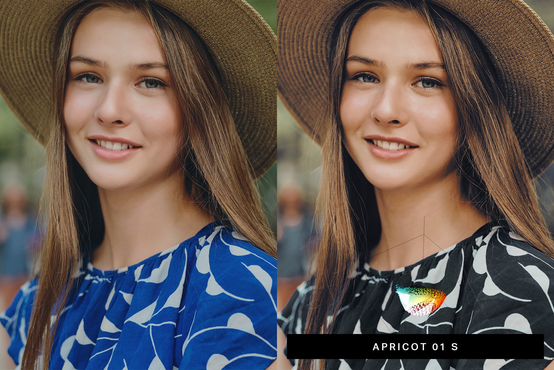 50个幻彩柔和色调美女人像摄影后期处理LR预设 50 Iridescent Pastel Lightroom Presets and LUTs插图(2)