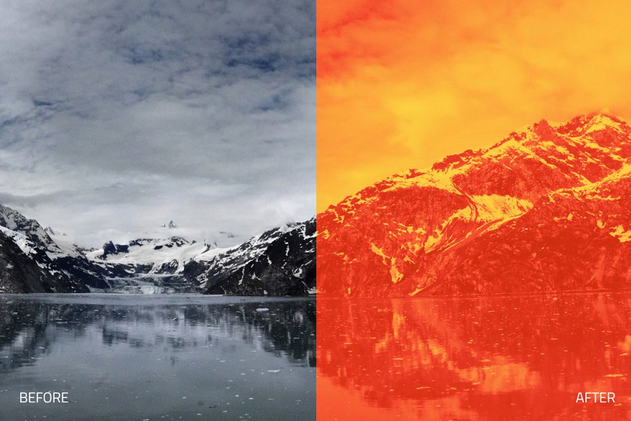 250款双色调照片效果PS动作 Duotone PS Actions Super Bundle插图(11)