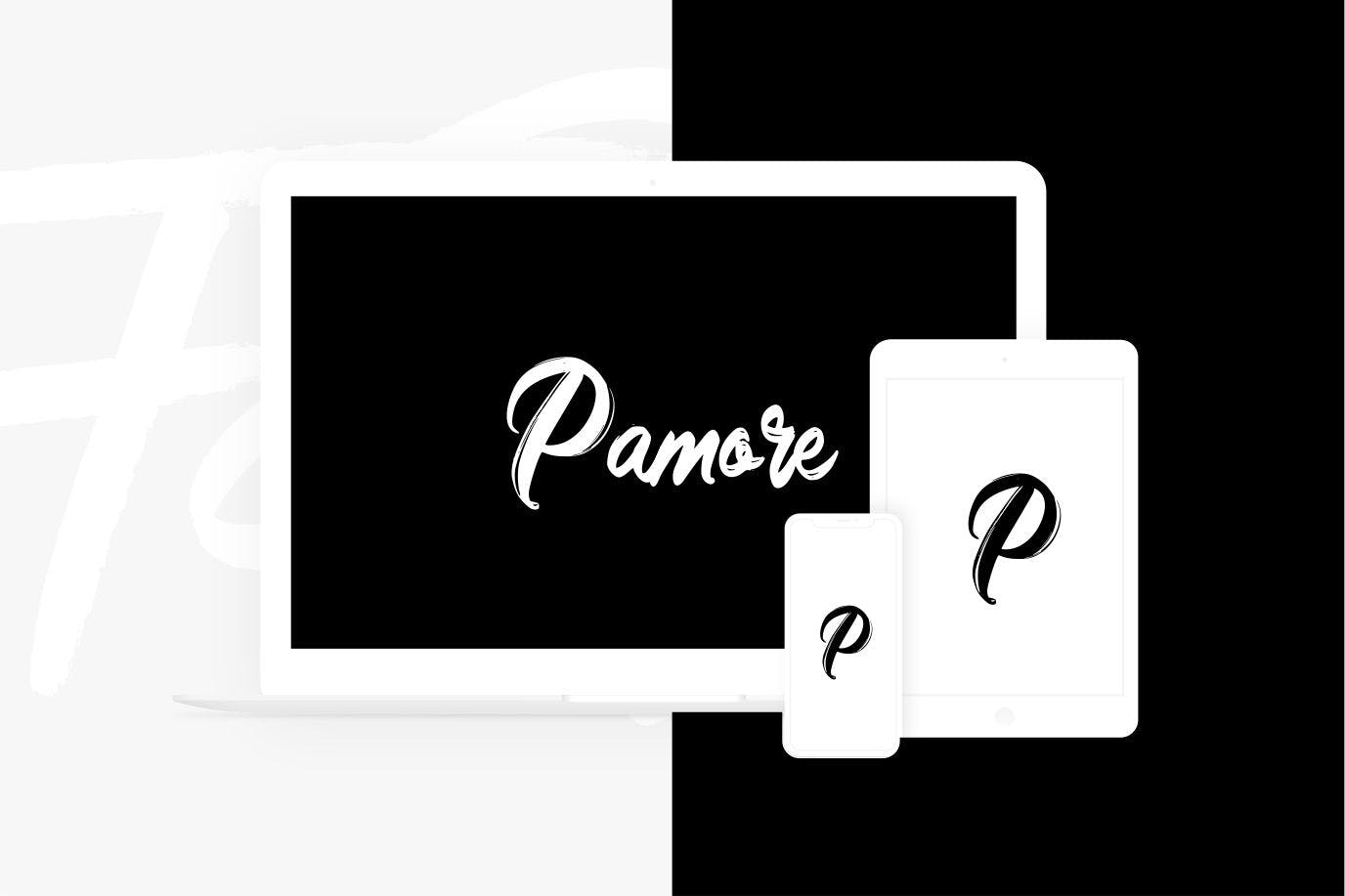 印刷排版设计英文笔刷书法字体下载 Arsa – Brush Font插图(3)