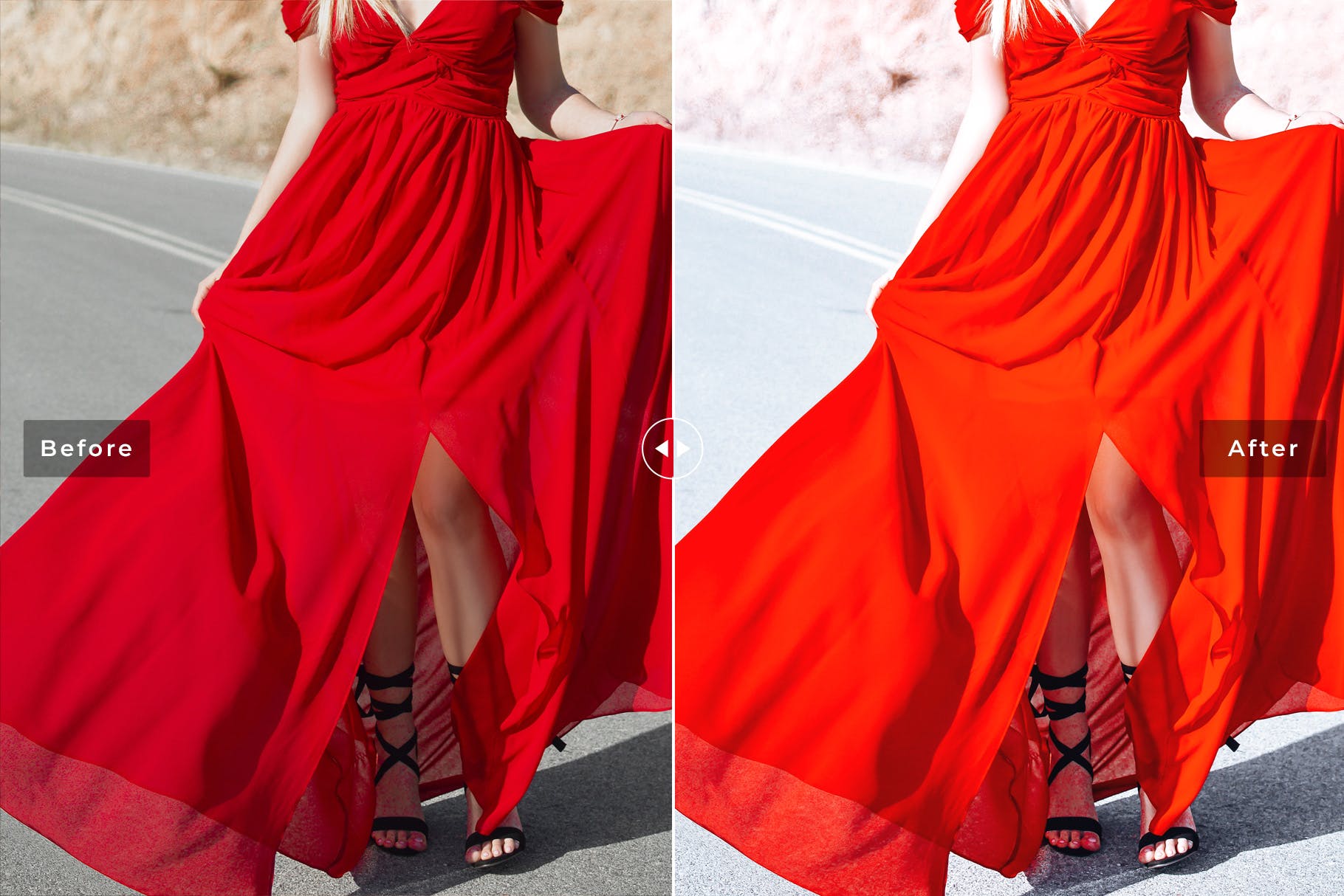 美丽自然饱满暖色调照片风格滤镜素材库精选LR预设 Pomegranate Mobile & Desktop Lightroom Presets插图(3)