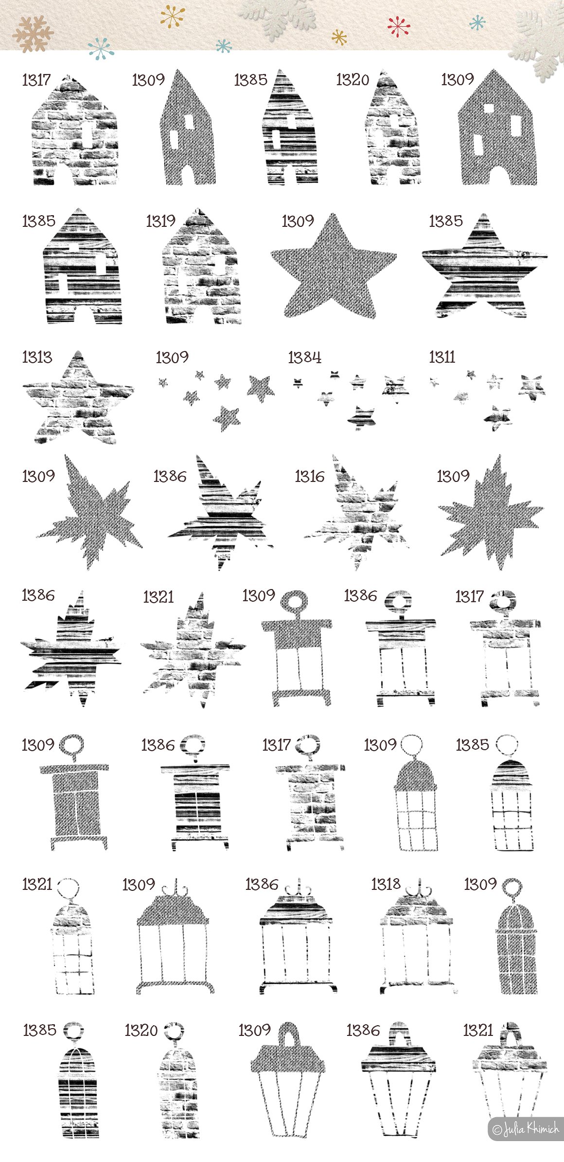 美丽的自然动植物类PS纹理笔刷打包下载[abr]插图(2)
