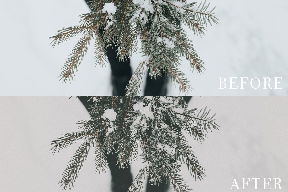 冬季时尚冷光效果Lightroom预设插图(4)