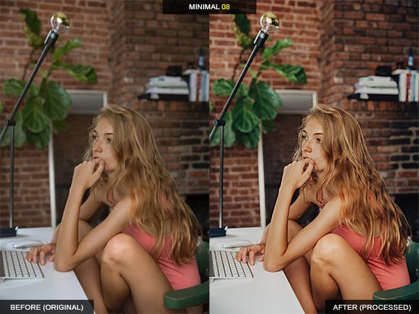 20款时尚专业的简约风格照片调色处理LR预设 20 Pro Clean & Minimal Lightroom Presets插图(8)