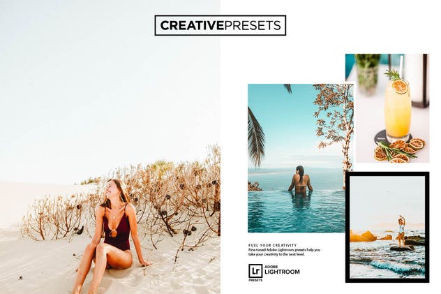 舒适温暖夏日旅行照片效果处理LR预设 Delight – Summer – Lightroom Mobile Preset插图(1)