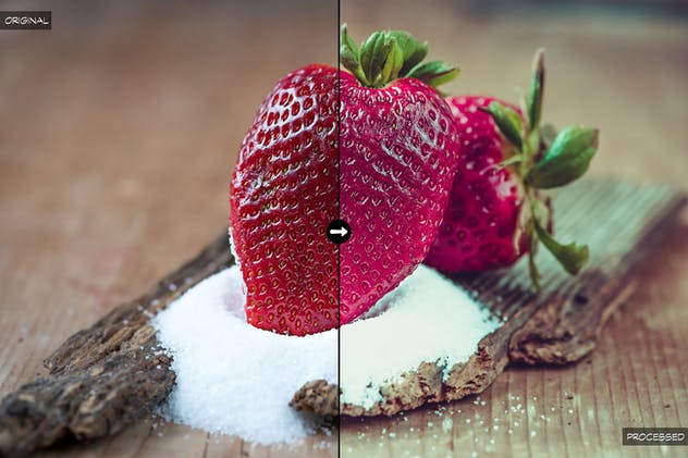 20款美食摄影照片后期处理滤镜LR预设 20 Food Lightroom Presets插图(1)