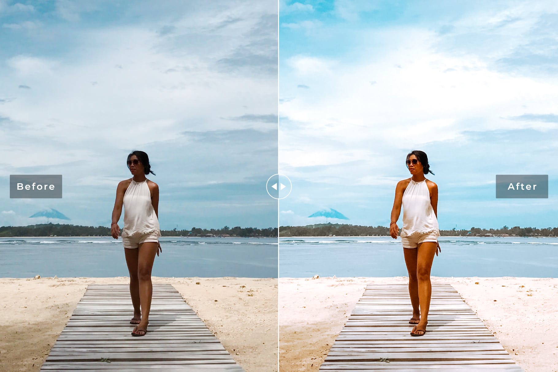 热带海岛旅行照片调色滤镜素材库精选LR预设 Indonesia Mobile & Desktop Lightroom Presets插图(1)