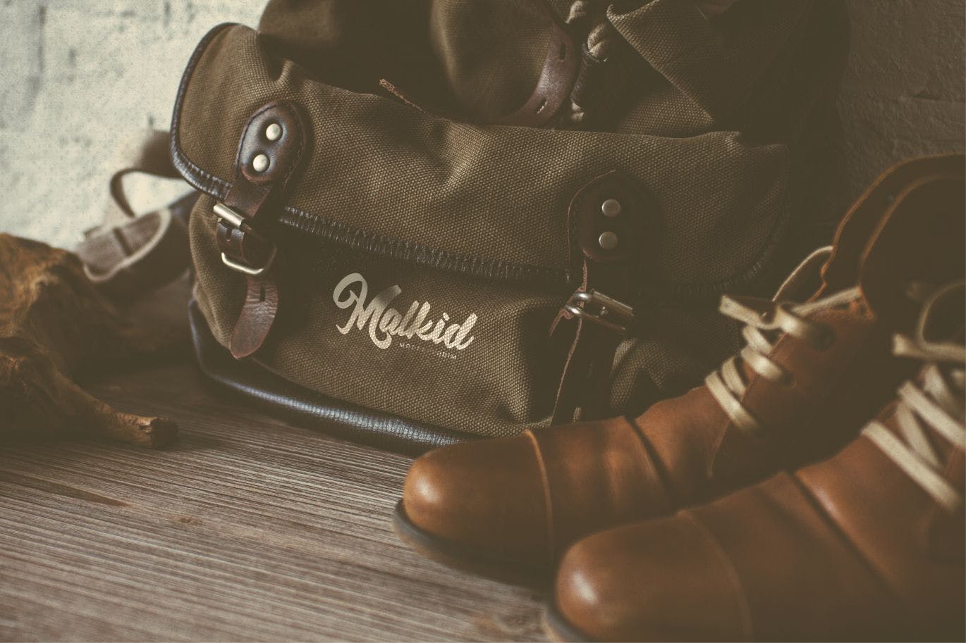 复古设计英文书法字体下载 Buffalo – Vintage Typeface插图(1)