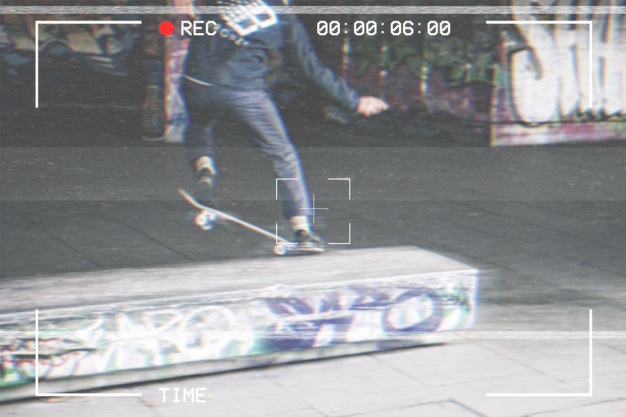 家用录像照片效果处理动作 VHS Template插图(5)