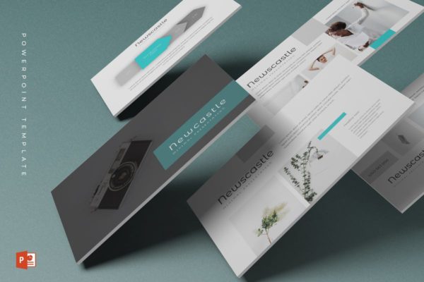 多用途企业/专业PPT幻灯片设计模板 Newcastle – Powerpoint Template