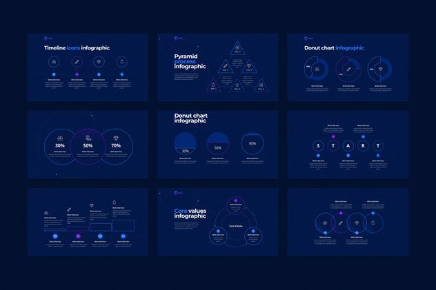 比特币加密货币投资金融PPT幻灯片演示模板 CRYPTO Powerpoint Template插图(11)
