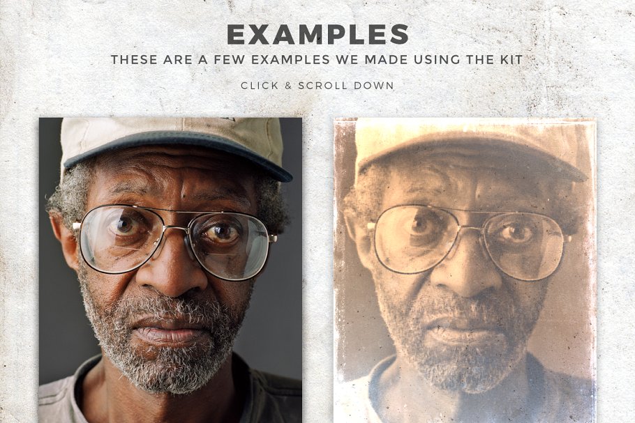 复古怀旧风格照片效果处理PSD图层 Vintage Photo Creator插图(9)