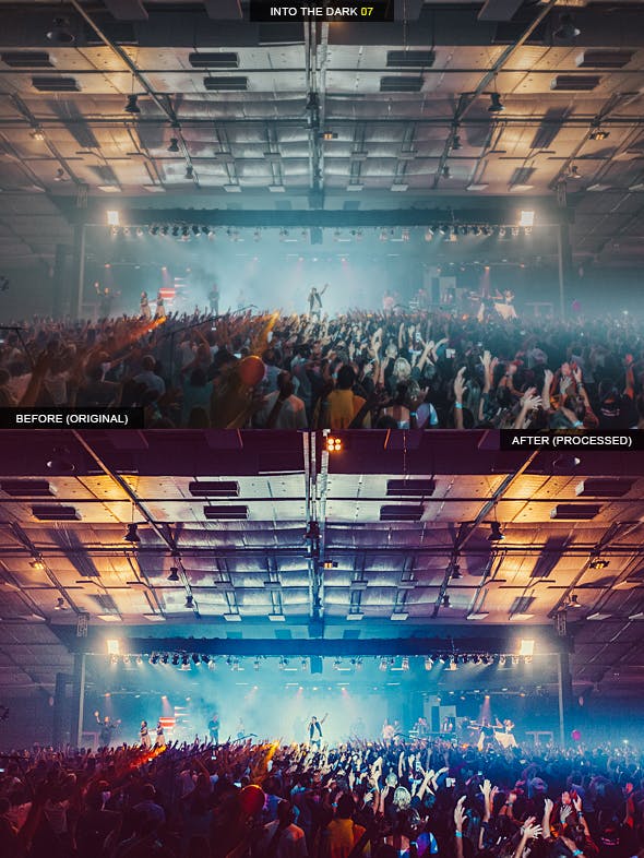 19个夜景摄影照片后期处理LR调色预设 19 Into The Dark Lightroom Presets插图(6)