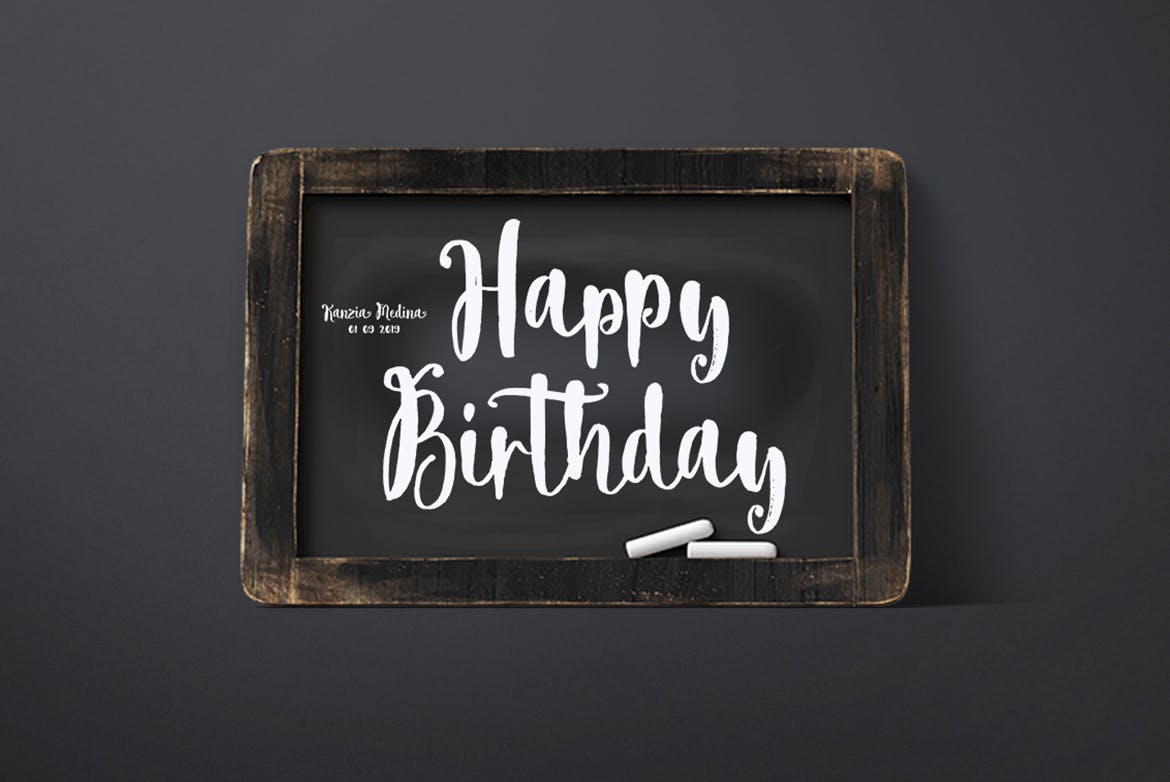 优雅小清新OpenType英文手写字体下载 Fresh Mood插图(5)