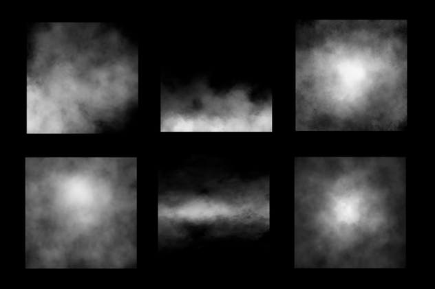 100个薄雾背景纹理PS烟雾笔刷 100 Mist Photoshop Stamp Brushes插图(2)