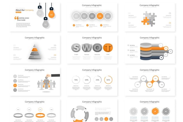 企业商务用途Google幻灯片模板 Pizzi – Google Slides Template插图(2)