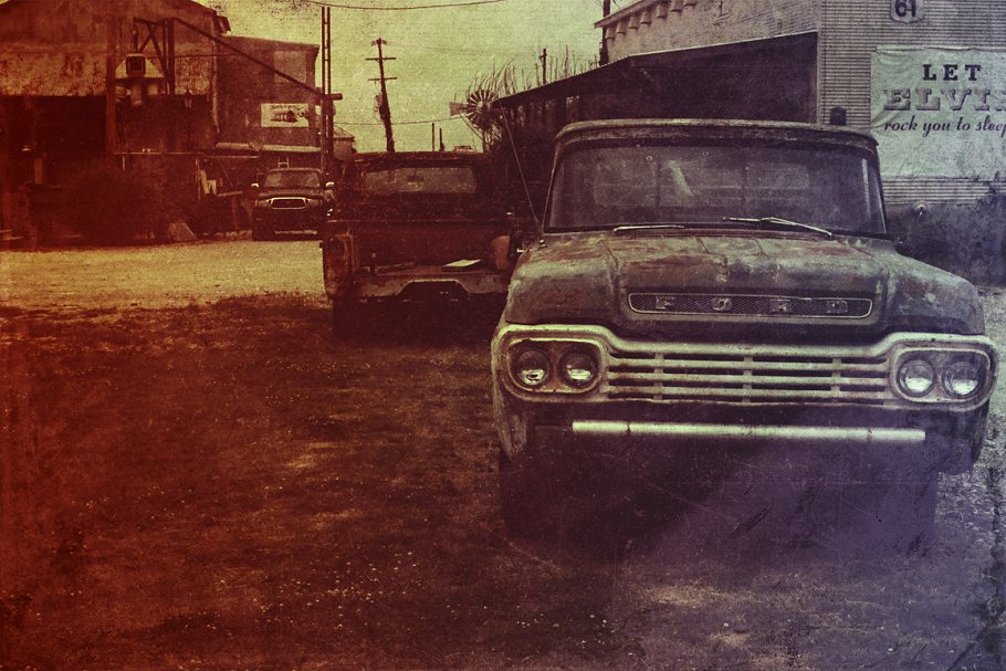 照片复古怀旧风格PS动作 Vintage Effects Set插图(7)