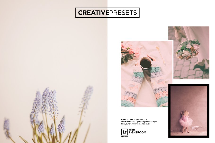 照片后期处理柔和色调LR调色预设 Pastel Tones Lightroom Presets插图(1)