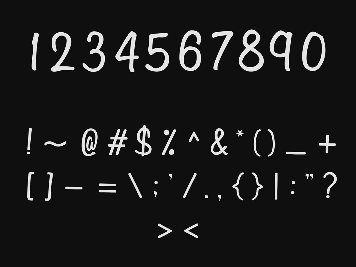 手写英文字体包下载 20 Whopping Fonts插图(88)