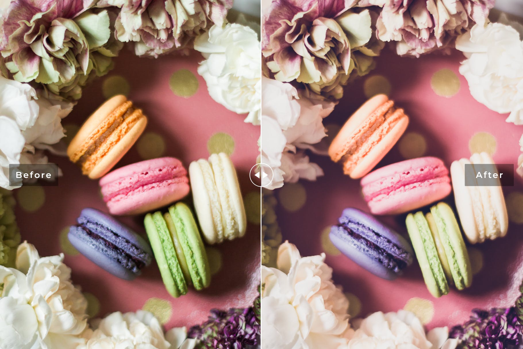 甜美可爱摄影照片后期处理LR调色预设 Cotton Candy Mobile & Desktop Lightroom Presets插图(2)