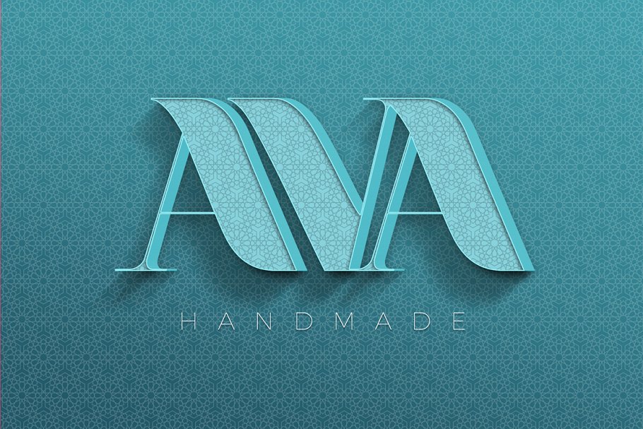 女性柔美色彩3D文本图层样式 Hers 3D Text Effects插图(14)