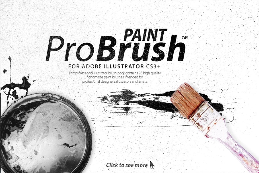 300+模拟各类画笔笔画AI笔刷 300+ Illustrator Brushes插图(14)