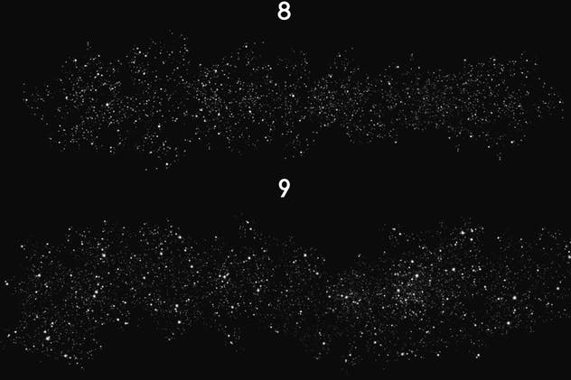 10个逼真的星空绘制PS画笔笔刷 Space Brushes插图(5)