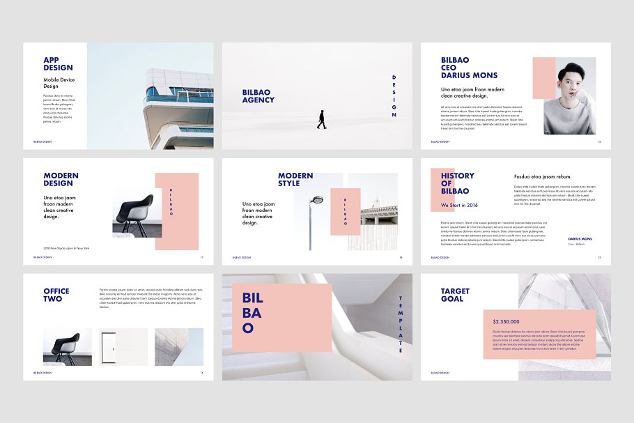 创意设计公司路演谷歌幻灯片模板 BILBAO – Google Slides + Bonus插图(5)