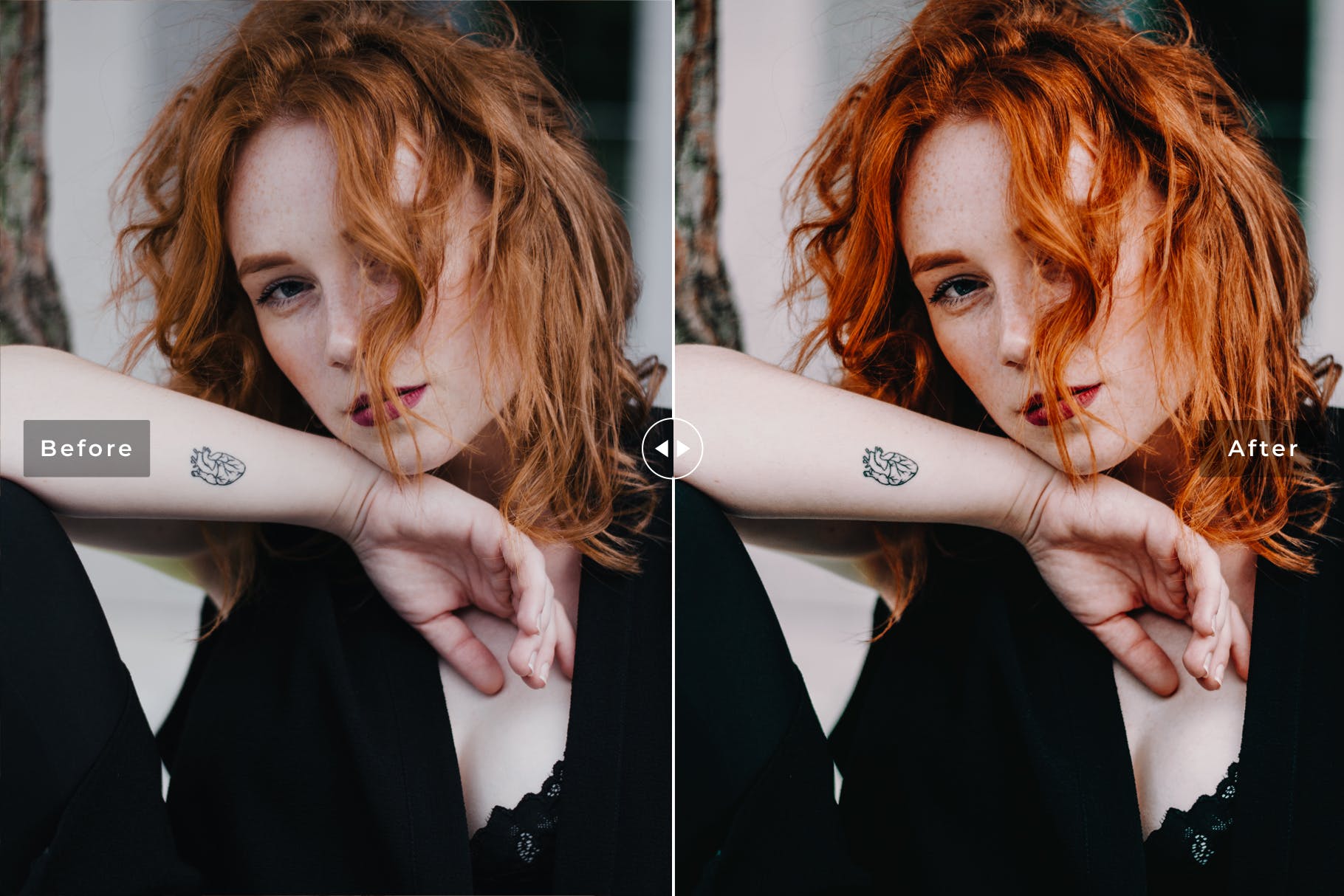 哑光金色色调照片调色滤镜素材库精选LR预设 Tangerine Mobile & Desktop Lightroom Presets插图(3)