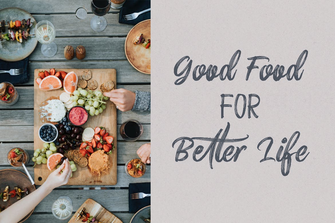 硬笔刷书写风格英文手写艺术字体 Butterscotch – Handwritten Font插图(4)