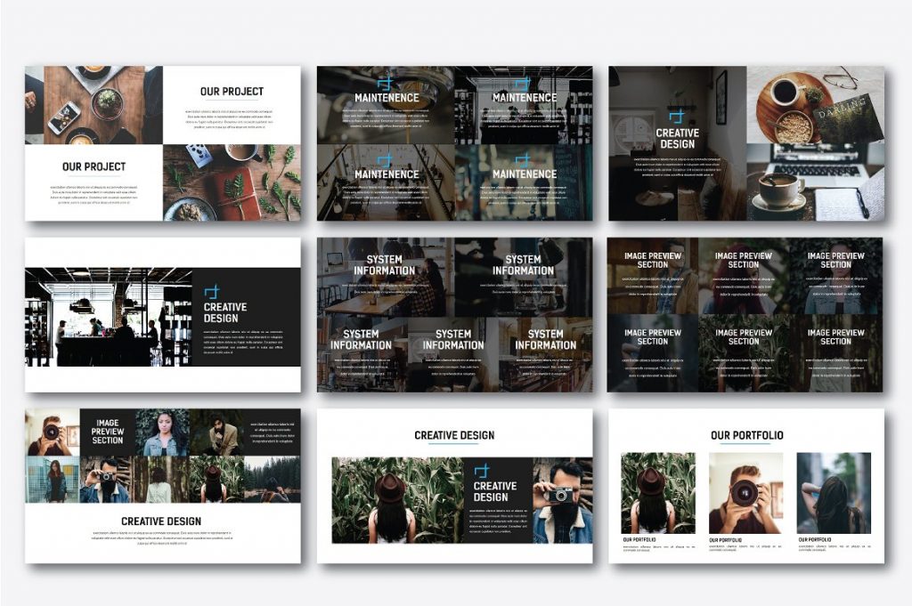 多图的商务风PPT打包下载[pptx]插图(8)