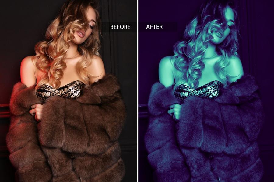 双色调Lightroom人物滤镜预设套装插图