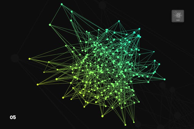 抽象几何图形PS笔刷 Geometrical Confusion Photoshop Brushes插图(5)