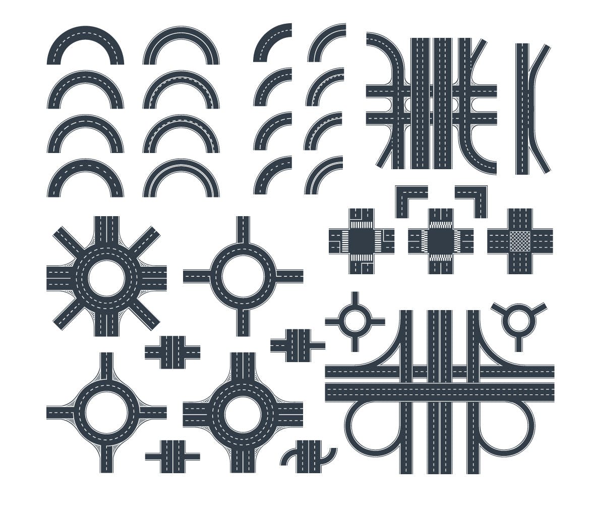 地图绘制设计AI工具包 Road Map ToolKit插图(4)