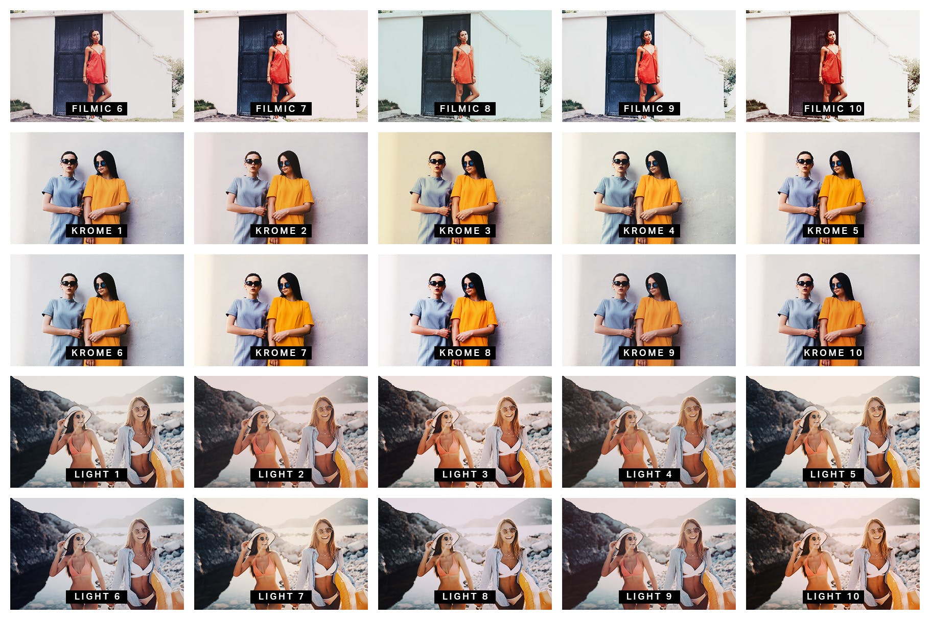 摄影师必备的50款LR调色预设合集下载 50 Editorial Lightroom Presets and LUTs插图(2)