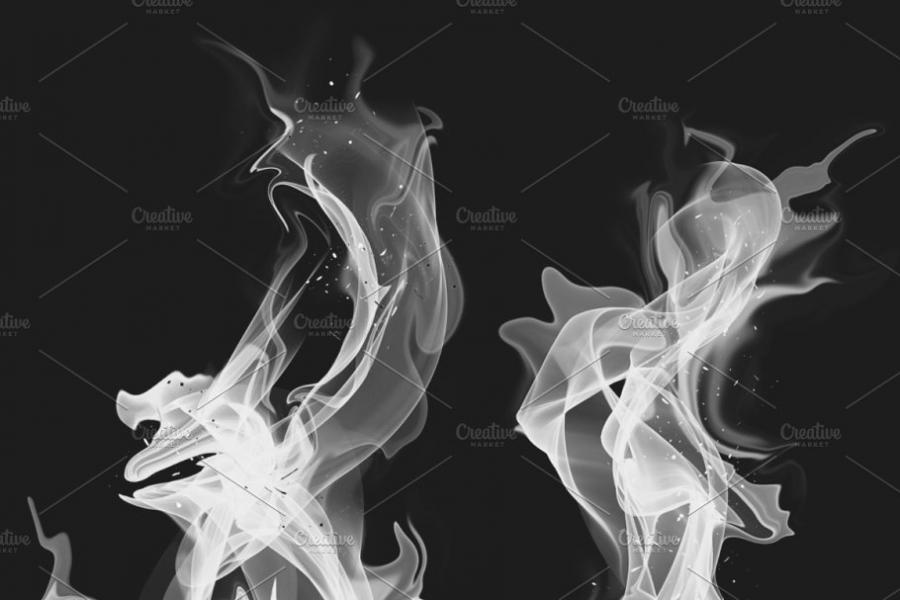 烟雾水墨风格Photoshop笔刷插图(8)