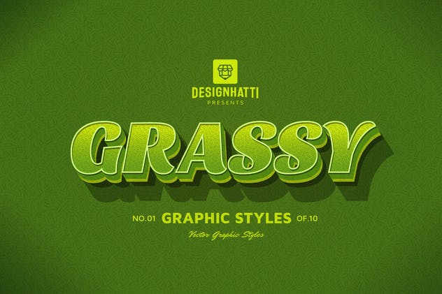 10种复古怀旧风格PS文本样式 for AI Retro Vintage Text Styles插图(9)