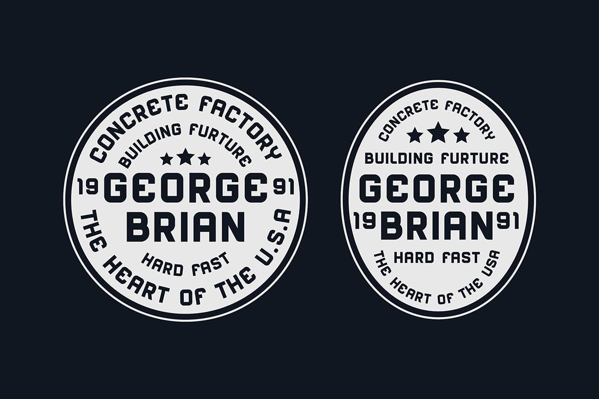 圆润英文无衬线排版字体下载 Croster – Display Typeface插图(3)