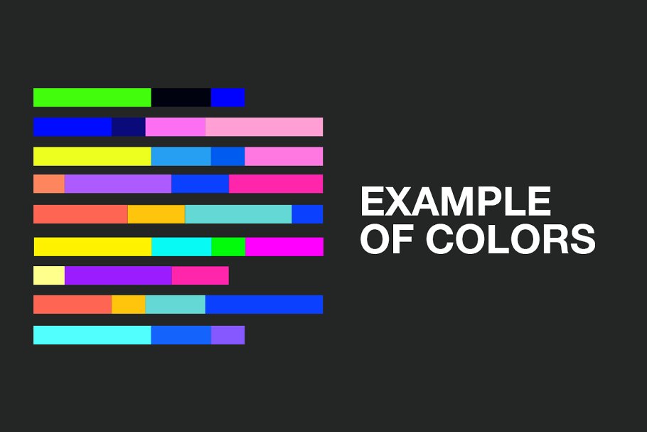 2019时尚设计现代色样AI色板库插图